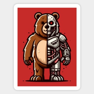 Teddy bear Robot Magnet